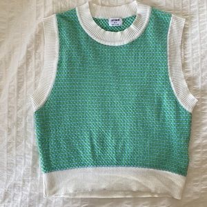 Like New Cotton On Sleeveless Cropped Sweater-sz S